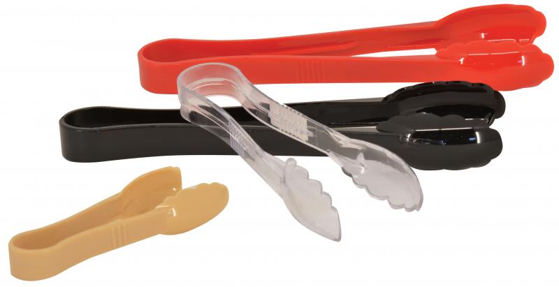 12-inch Polycarbonate Clear Scallop Tong 1 12-inch Polycarbonate Clear Scallop Tong